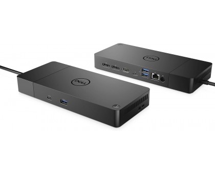 Док-станція (порт-реплікатор) для ноутбука Dell Dock WD19S  (210-AZBX), 130 Вт, чорна