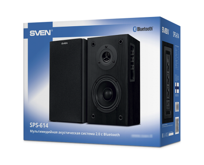 Колонки 2.0 SVEN SPS-614 Bluetooth Колонки 2.0 SVEN SPS-614 Bluetooth