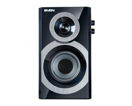 Колонки 2.0 SVEN SPS-619 черный-серебро Колонки 2.0 SVEN SPS-619 черный-серебро