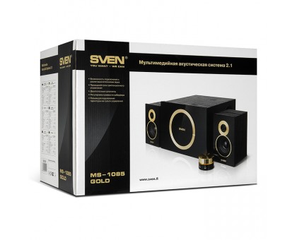 Колонки 2.1 SVEN MS-1085 GOLD Колонки 2.1 SVEN MS-1085 GOLD