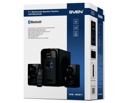 Колонки 2.1 SVEN MS-2051 Bluetooth (USB, SD, FM)