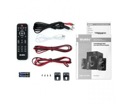 Колонки 2.1 SVEN MS-2100 (USB, SD, FM) Колонки 2.1 SVEN MS-2100 (USB, SD, FM)