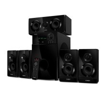 Колонки 5.1 SVEN HT-210  (120Вт) оптика, коаксиал, Bluetooth, годинник, ду