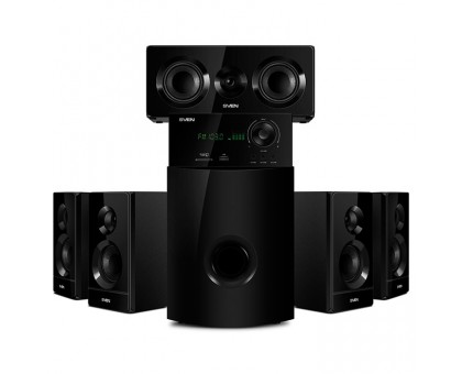 Колонки 5.1 SVEN HT-210 (120Вт) оптика, коаксиал, Bluetooth, годинник, ду (УЦІНКА) Колонки 5.1 SVEN HT-210 (120Вт) оптика, коаксиал, Bluetooth, годинник, ду (УЦІНКА)