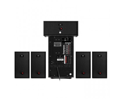 Колонки 5.1 SVEN HT-210 (120Вт) оптика, коаксиал, Bluetooth, годинник, ду (УЦІНКА) Колонки 5.1 SVEN HT-210 (120Вт) оптика, коаксиал, Bluetooth, годинник, ду (УЦІНКА)
