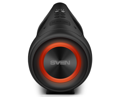 Колонка SVEN PS-370 Black (bluetooth) вологозахищена