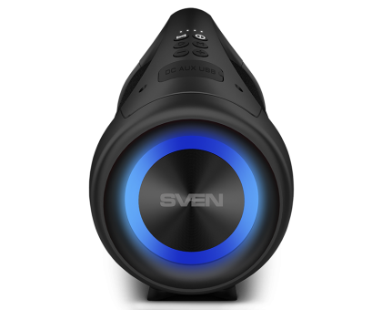 Колонка SVEN PS-370 Black (bluetooth) вологозахищена