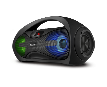 Колонка SVEN PS-425 Black (12 Вт, Bluetooth, FM, USB, microSD, LED-дисплей, 1500мА*ч) Колонка SVEN PS-425 Black (12 Вт, Bluetooth, FM, USB, microSD, LED-дисплей, 1500мА*ч)