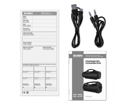 Колонка SVEN PS-470 Black (bluetooth) Колонка SVEN PS-470 Black (bluetooth)
