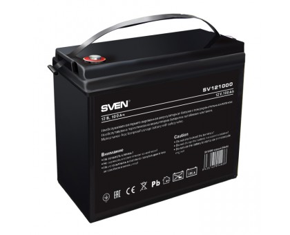 Акумуляторна батарея SVEN SV121000 (12V 100Ah) Акумуляторна батарея SVEN SV121000 (12V 100Ah)