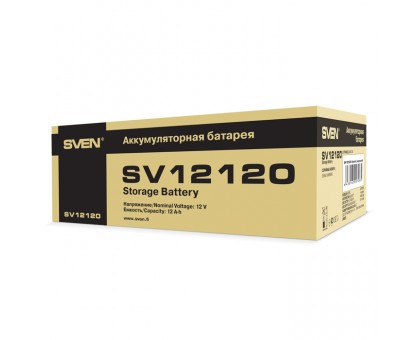 Акумуляторна батарея SVEN SV12120 (12V 12Ah) Акумуляторна батарея SVEN SV12120 (12V 12Ah)