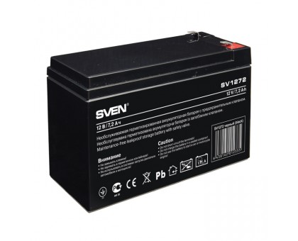 Акумуляторна батарея SVEN SV1272 (12V 7,2Ah) Акумуляторна батарея SVEN SV1272 (12V 7,2Ah)