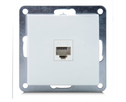 Розетка SVEN SE-60035 комп'ютерна RJ45 біла Розетка SVEN SE-60035 комп'ютерна RJ45 біла