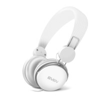 Навушники SVEN AP-321M білі з мікрофоном 4pin