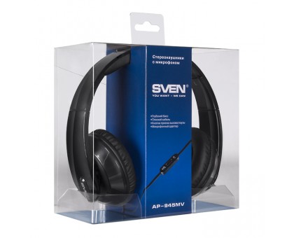 Навушники SVEN AP-945MV з мікрофоном 4pin Навушники SVEN AP-945MV з мікрофоном 4pin