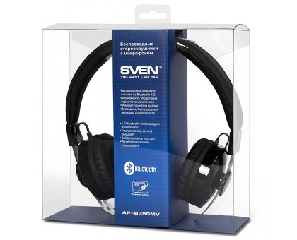 Навушники SVEN AP-B350MV (Bluetooth) з мікрофоном