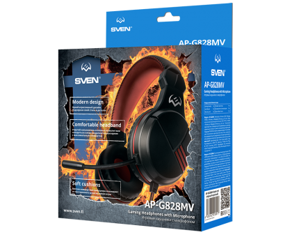 Навушники SVEN AP-G828MV з мікрофоном Навушники SVEN AP-G828MV з мікрофоном
