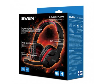 Навушники SVEN AP-G855MV з мікрофоном Навушники SVEN AP-G855MV з мікрофоном