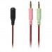 Навушники SVEN AP-G886MV з мікрофоном 4pin + PC