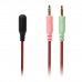 Навушники SVEN AP-G988MV з мікрофоном 4pin + PC