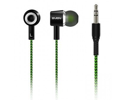 Навушники SVEN E-107 black-green