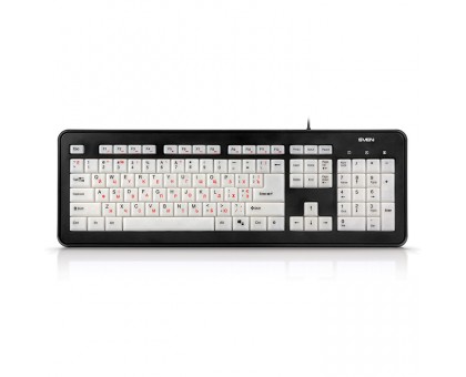 Клавіатура SVEN KB-C7300EL USB з підсвічуванням