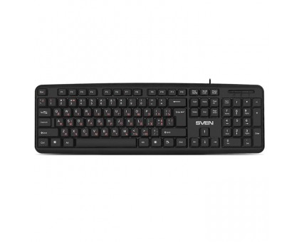 Клавіатура SVEN KB-S230 USB чорна Клавіатура SVEN KB-S230 USB чорна