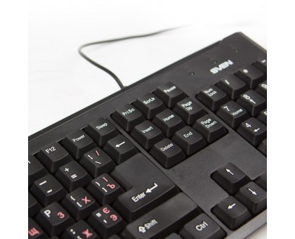 Клавіатура SVEN KB-S306 USB чорна Клавіатура SVEN KB-S306 USB чорна