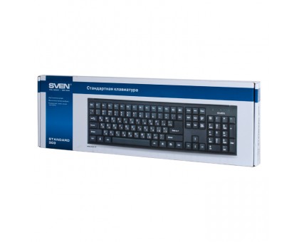 Клавіатура SVEN Standard 303 USB чорна