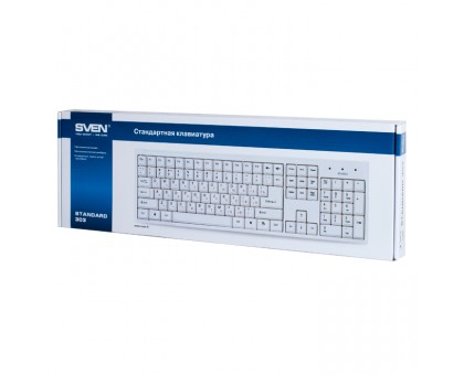 Клавіатура SVEN Standard 303 USB біла Клавіатура SVEN Standard 303 USB біла