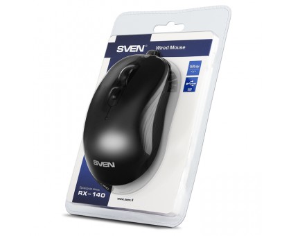 Мишка SVEN RX-140 USB чорна Мишка SVEN RX-140 USB чорна