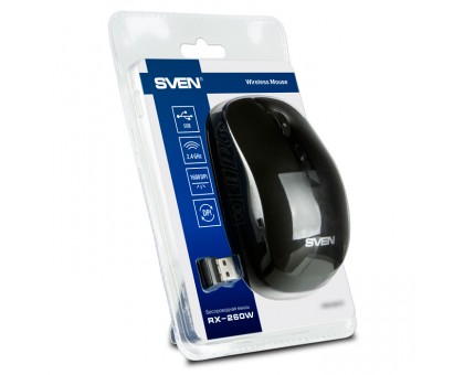 Мишка SVEN RX-260W чорна бездротова Мишка SVEN RX-260W чорна бездротова