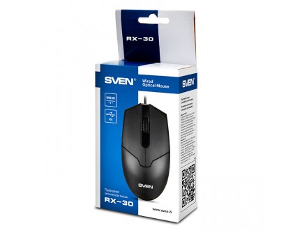 Мишка SVEN RX-30 USB чорна Мишка SVEN RX-30 USB чорна