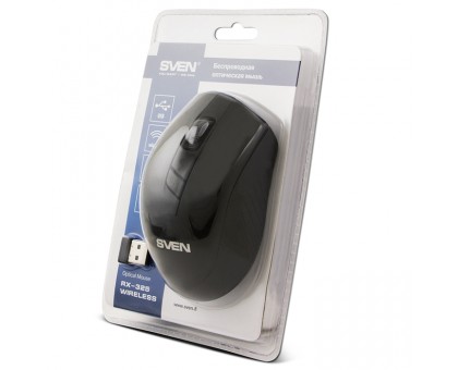 Мишка SVEN RX-325 Wireless чорна бездротова Мишка SVEN RX-325 Wireless чорна бездротова