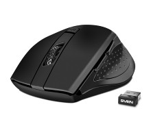Мишка SVEN RX-425W чорна бездротова