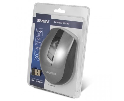 Мишка SVEN RX-425W сіра бездротова