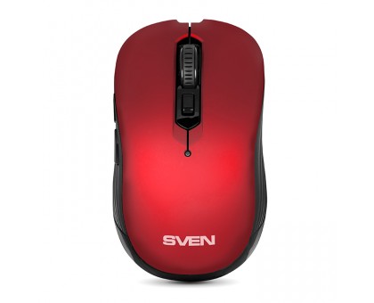 Мишка SVEN RX-560SW червона бездротова тиха Мишка SVEN RX-560SW червона бездротова тиха