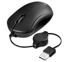 Мишка SVEN RX-60 USB чорна (скручування кабеля)
