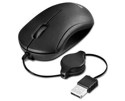 Мишка SVEN RX-60 USB чорна (скручування кабеля) Мишка SVEN RX-60 USB чорна (скручування кабеля)