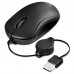 Мишка SVEN RX-60 USB чорна (скручування кабеля)