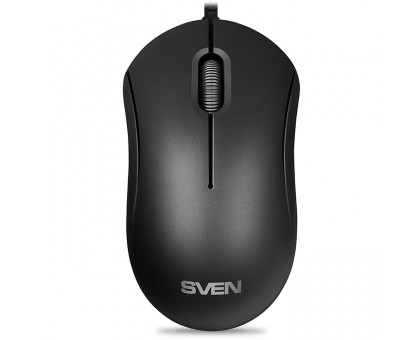 Мишка SVEN RX-60 USB чорна (скручування кабеля) Мишка SVEN RX-60 USB чорна (скручування кабеля)