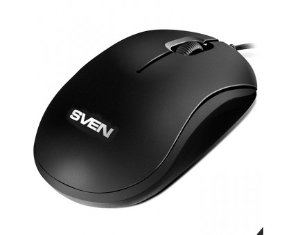 Мишка SVEN RX-60 USB чорна (скручування кабеля) Мишка SVEN RX-60 USB чорна (скручування кабеля)