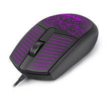 Мишка SVEN RX-70 USB чорна з підсвічуванням
