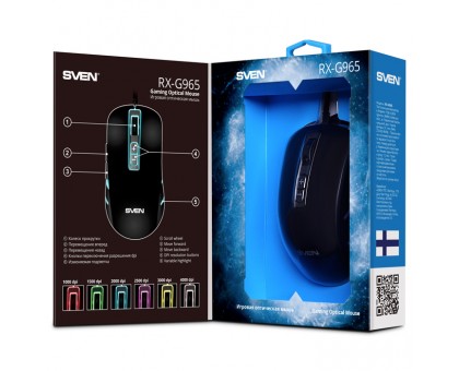 Мишка SVEN RX-G965 ігрова з підсвічуванням