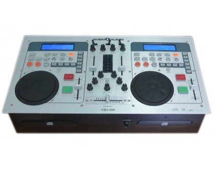CD-проигрыватель SVEN CDJ-200 DOUBLE  (РАСПРОДАЖА)