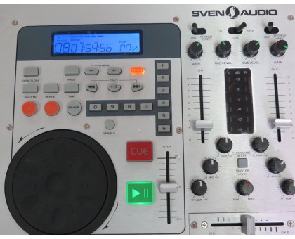 CD-проигрыватель SVEN CDJ-200 DOUBLE  (РАСПРОДАЖА)