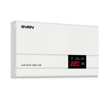 Стабилизатор напряжения SVEN AVR SLIM-500 LCD