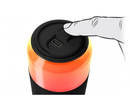 Колонка REAL-EL X-705 BLACK (5Вт, Bluetooth, USB, RGB, TWS, Type C, 1800мА*год) Колонка REAL-EL X-705 BLACK (5Вт, Bluetooth, USB, RGB, TWS, Type C, 1800мА*год)