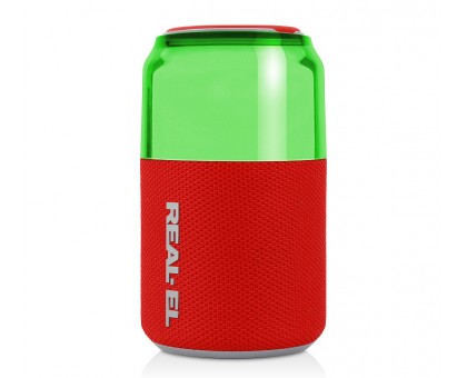 Колонка REAL-EL X-705 RED (5Вт, Bluetooth, USB, RGB, TWS, Type C, 1800мА*год) Колонка REAL-EL X-705 RED (5Вт, Bluetooth, USB, RGB, TWS, Type C, 1800мА*год)