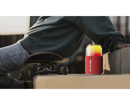 Колонка REAL-EL X-705 RED (5Вт, Bluetooth, USB, RGB, TWS, Type C, 1800мА*год) Колонка REAL-EL X-705 RED (5Вт, Bluetooth, USB, RGB, TWS, Type C, 1800мА*год)